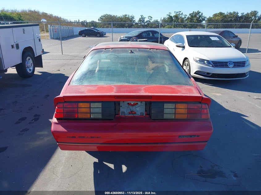 1989 Chevrolet Camaro VIN: 1G1FP21F9KL132317 Lot: 43680953