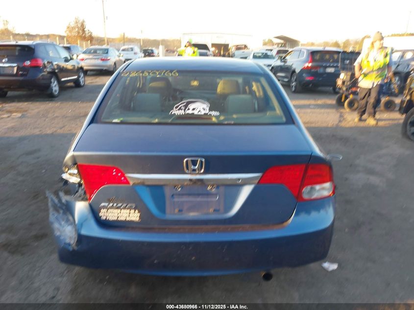 2009 Honda Civic Lx VIN: 2HGFA16509H544718 Lot: 43680966