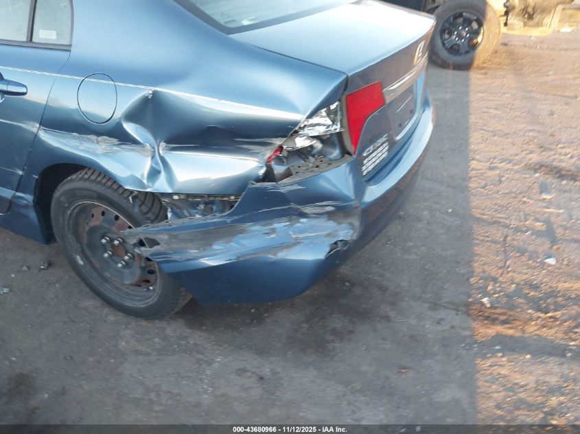 2009 Honda Civic Lx VIN: 2HGFA16509H544718 Lot: 43680966