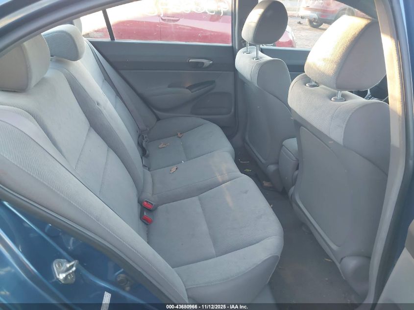 2009 Honda Civic Lx VIN: 2HGFA16509H544718 Lot: 43680966