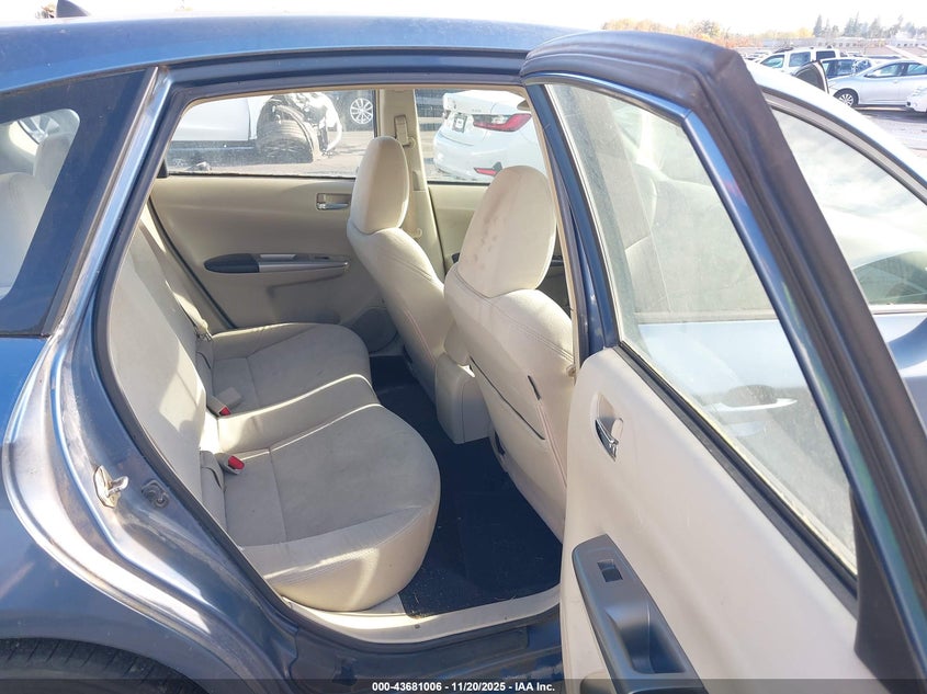 2009 Subaru Impreza 2.5I VIN: JF1GH60689H817428 Lot: 43681006