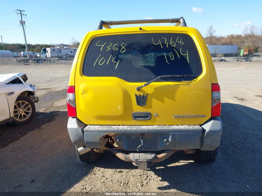 2004 Nissan Xterra Se VIN: 5N1ED28Y64C639743 Lot: 43681014