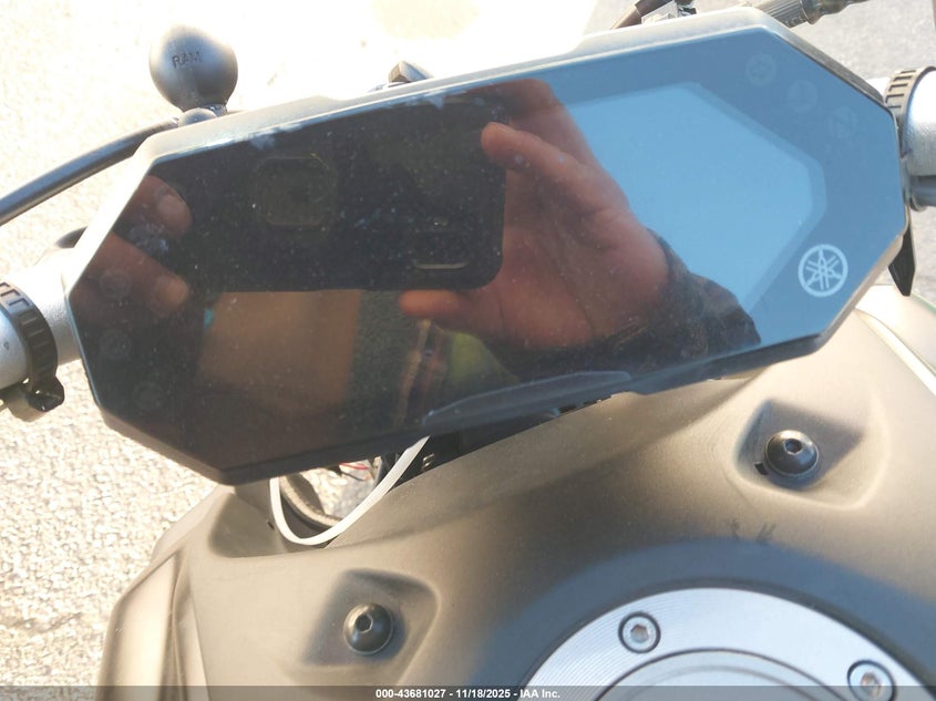 2022 Yamaha Mt07 VIN: JYARM32E3NA005910 Lot: 43681027