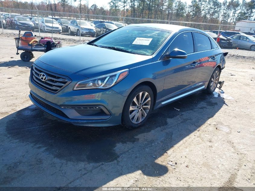 2015 HYUNDAI SONATA SPORT 5NPE34AF2FH088455