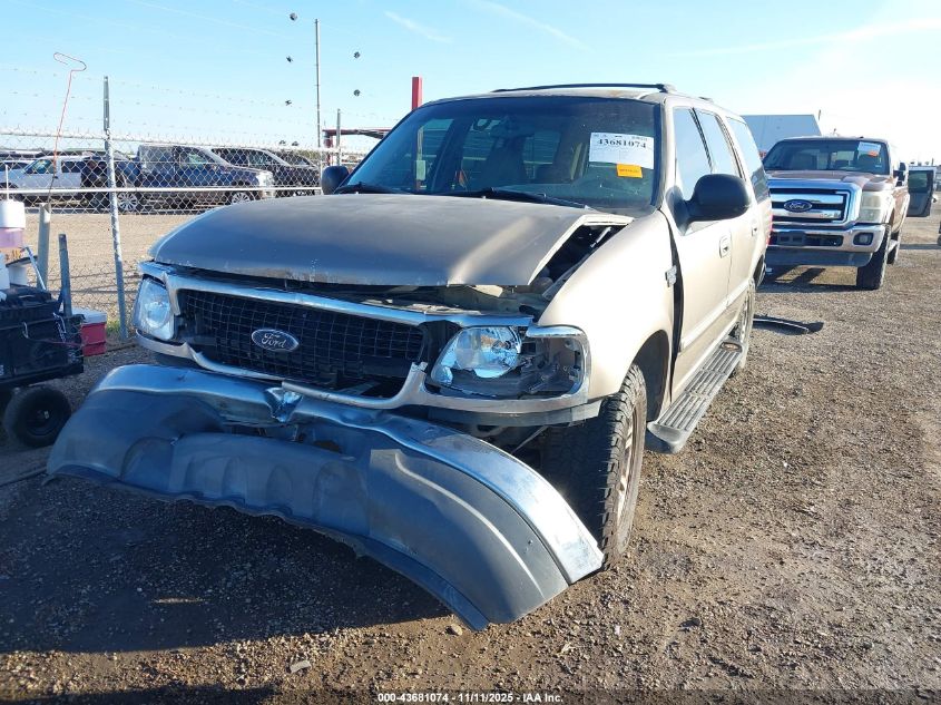 2002 Ford Expedition Xlt VIN: 1FMRU15W52LA43728 Lot: 43681074