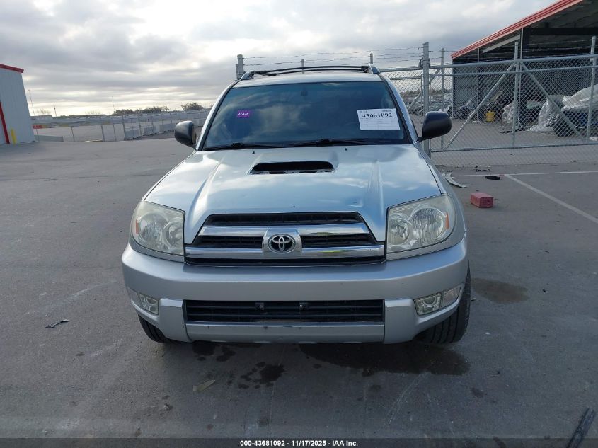 2005 Toyota 4Runner Sr5 V6 VIN: JTEZU14R658030604 Lot: 43681092