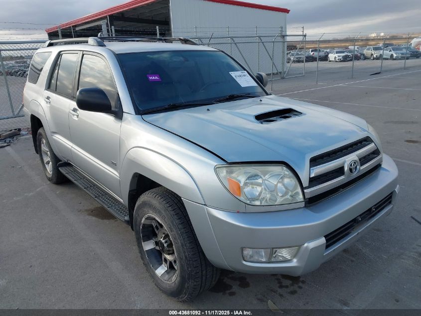 2005 Toyota 4Runner Sr5 V6 VIN: JTEZU14R658030604 Lot: 43681092