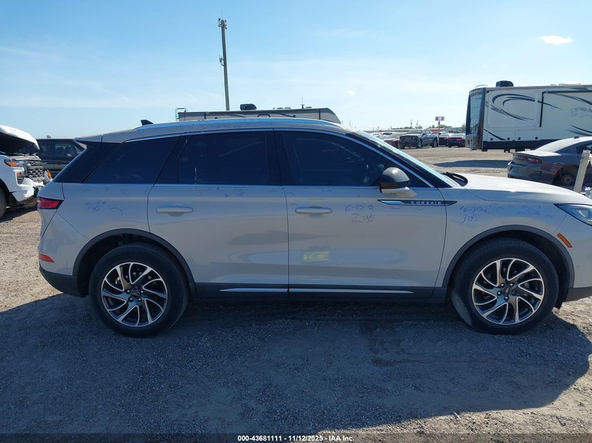 2020 Lincoln Corsair Standard VIN: 5LMCJ1C98LUL22160 Lot: 43681111