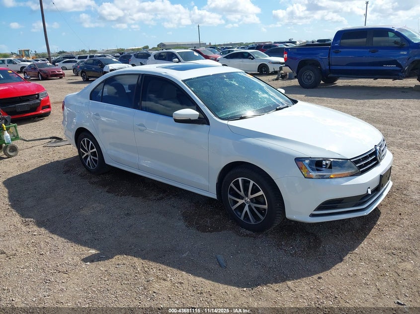2018 VOLKSWAGEN JETTA 1.4T SE/1.4T WOLFSBURG EDITION - 3VWDB7AJXJM244178