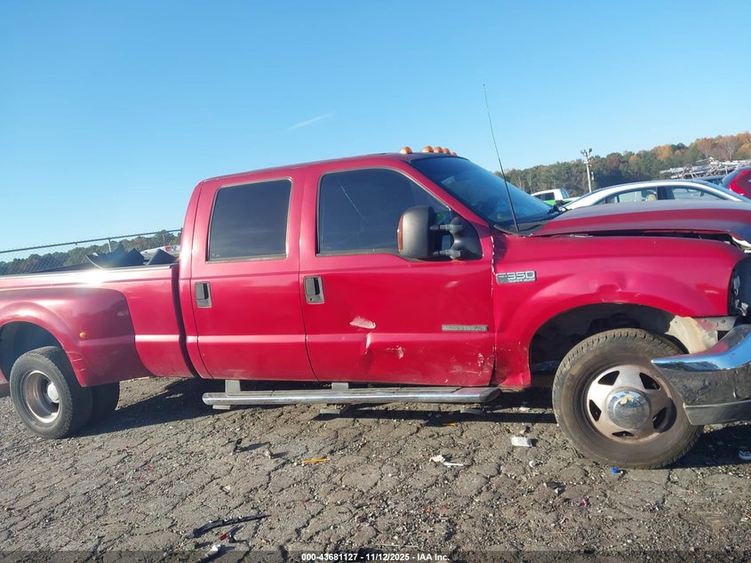 2001 Ford F-350 Lariat/Xl/Xlt VIN: 1FTWW32F51EA15111 Lot: 43681127