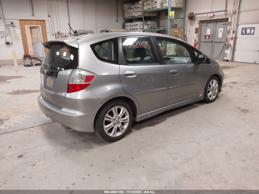 JHMGE88419S013703 2009 HONDA FIT photo no. 4