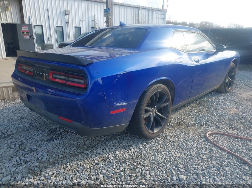 Vin: 2c3cdzag9jh288216, lot: 44176461, dodge challenger sxt 20184