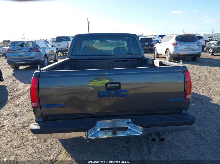 1993 GMC Sierra C1500 VIN: 2GTEC19K3P1530260 Lot: 43681212