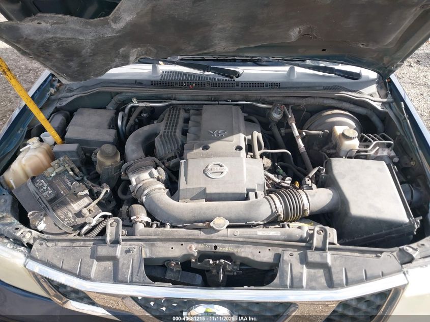 2007 Nissan Pathfinder Se VIN: 5N1AR18WX7C617290 Lot: 43681215