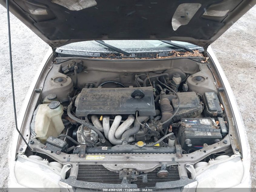 2001 Toyota Corolla Ce VIN: 1NXBR12E51Z432117 Lot: 43681226