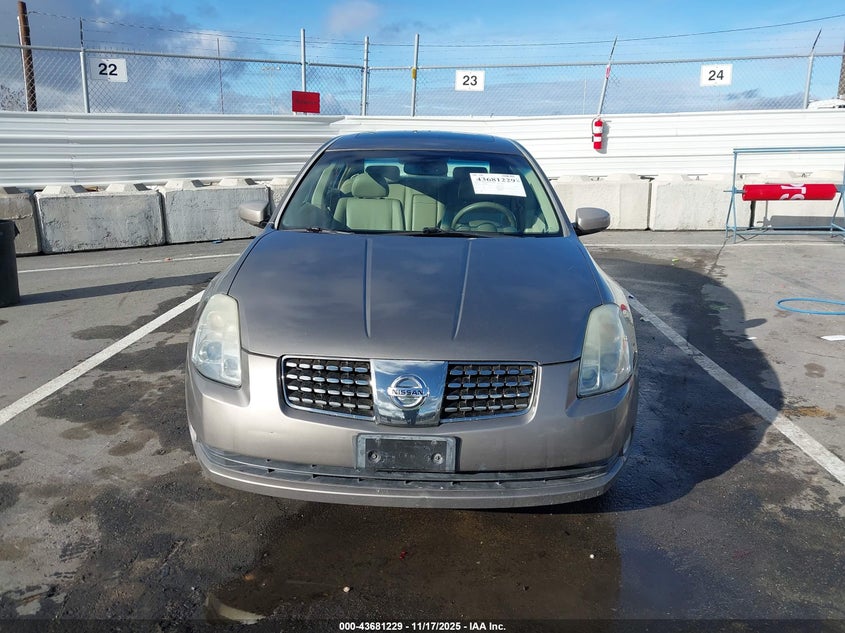 2006 Nissan Maxima 3.5 Sl VIN: 1N4BA41E86C812621 Lot: 43681229