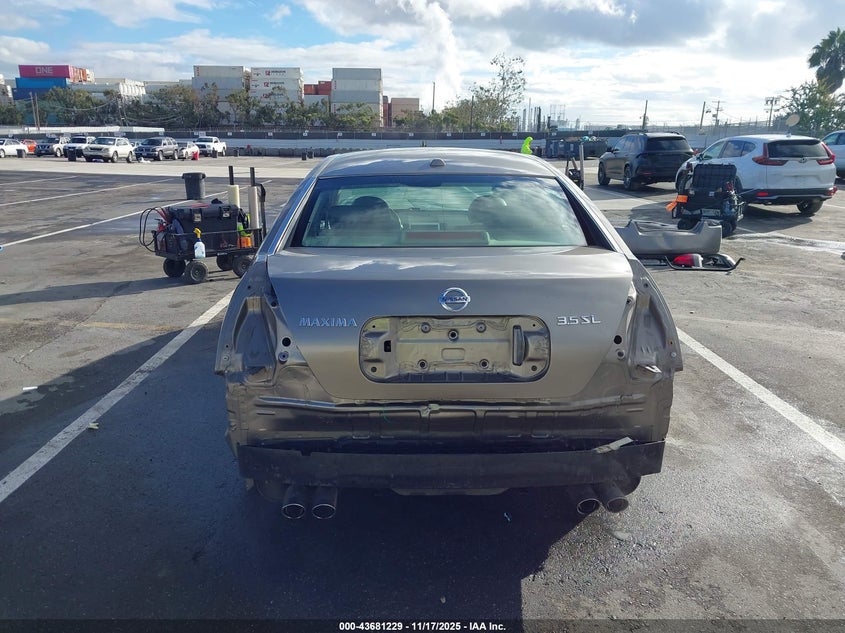 2006 Nissan Maxima 3.5 Sl VIN: 1N4BA41E86C812621 Lot: 43681229