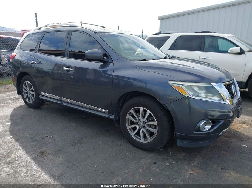 2013 NISSAN PATHFINDER SL - 5N1AR2MM7DC684693