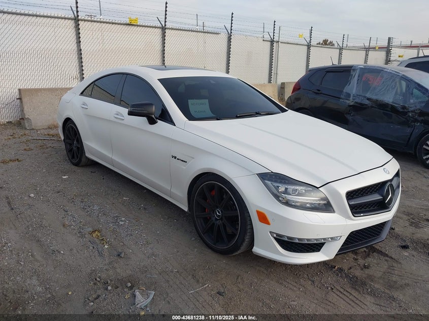 2012 Mercedes-Benz Cls 63 Amg VIN: WDDLJ7EB7CA033238 Lot: 43681238