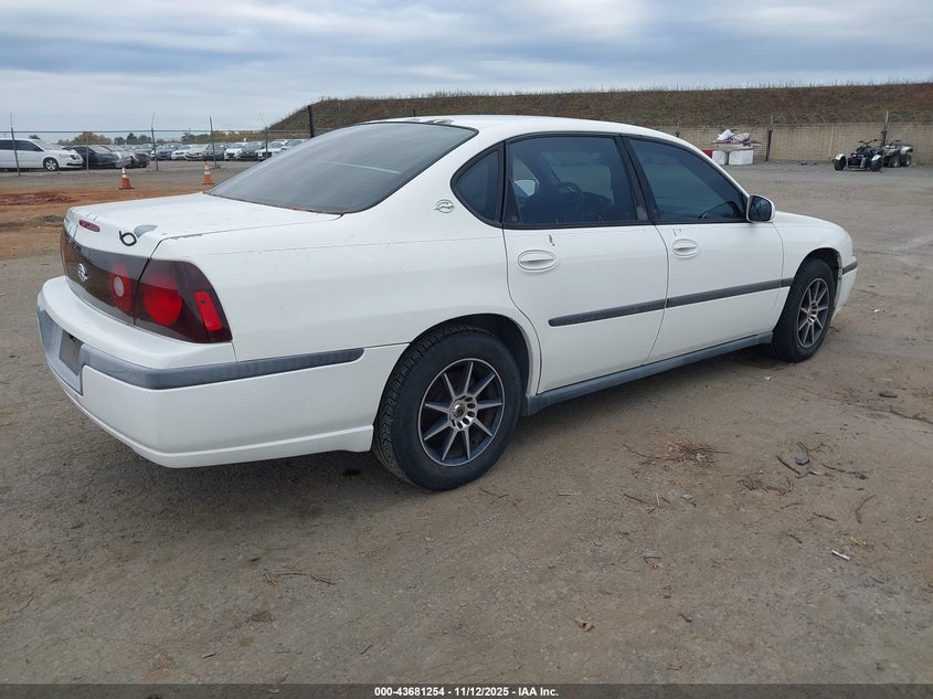 2G1WF52E339314372 2003 CHEVROLET IMPALA photo no. 4