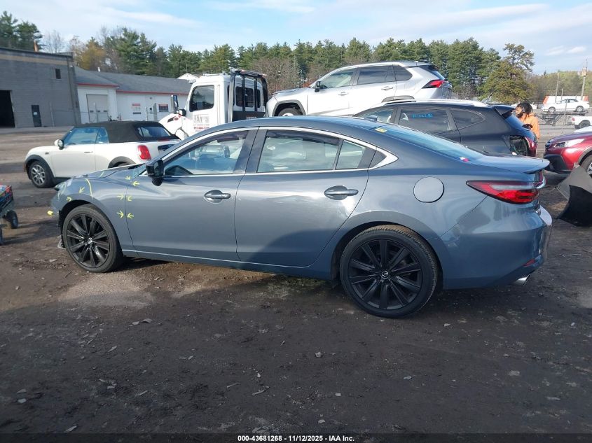 2021 Mazda Mazda6 Carbon Edition VIN: JM1GL1WY5M1616673 Lot: 43681268