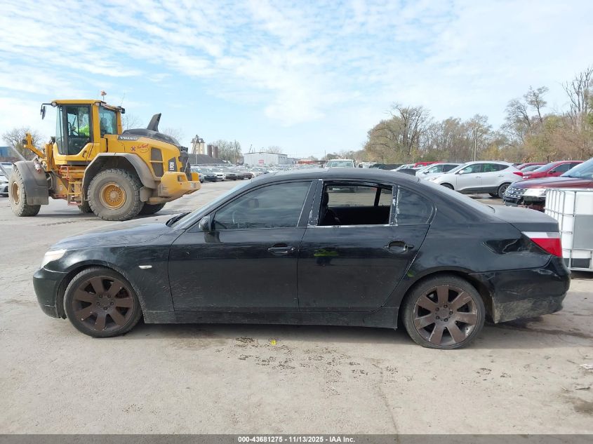 2007 BMW 530I VIN: WBANE735X7CM44239 Lot: 43681275