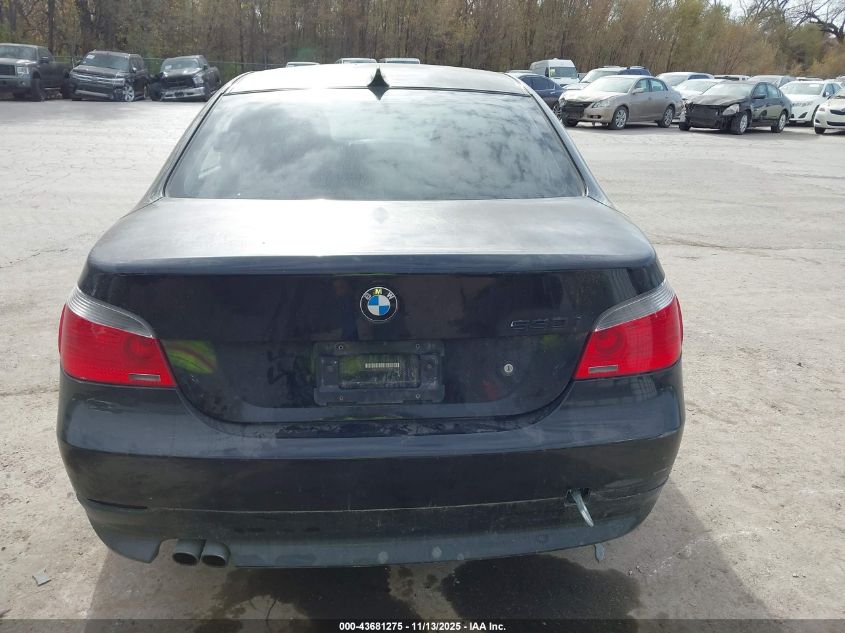 2007 BMW 530I VIN: WBANE735X7CM44239 Lot: 43681275