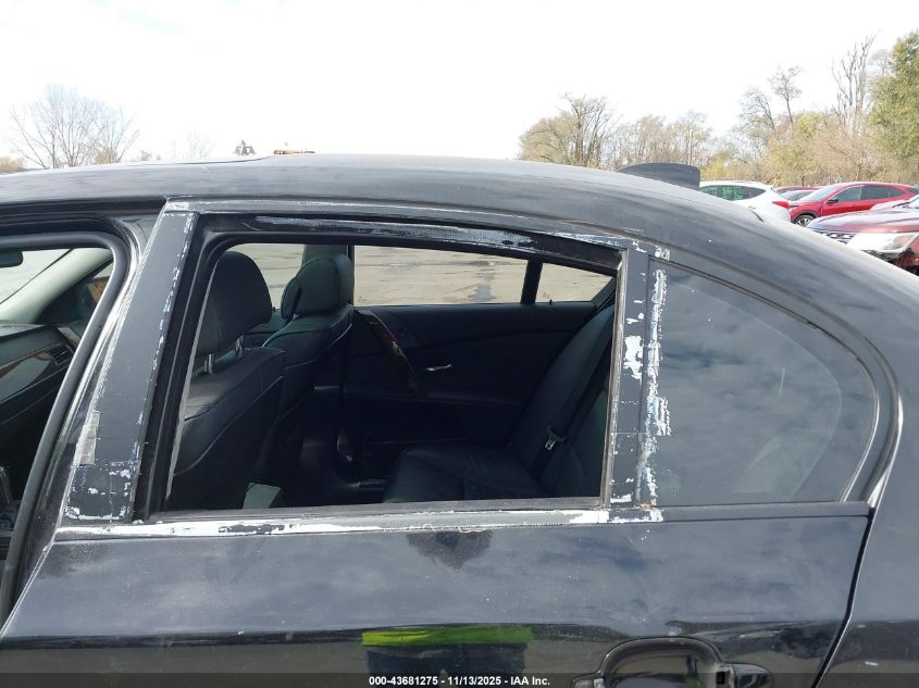 2007 BMW 530I VIN: WBANE735X7CM44239 Lot: 43681275