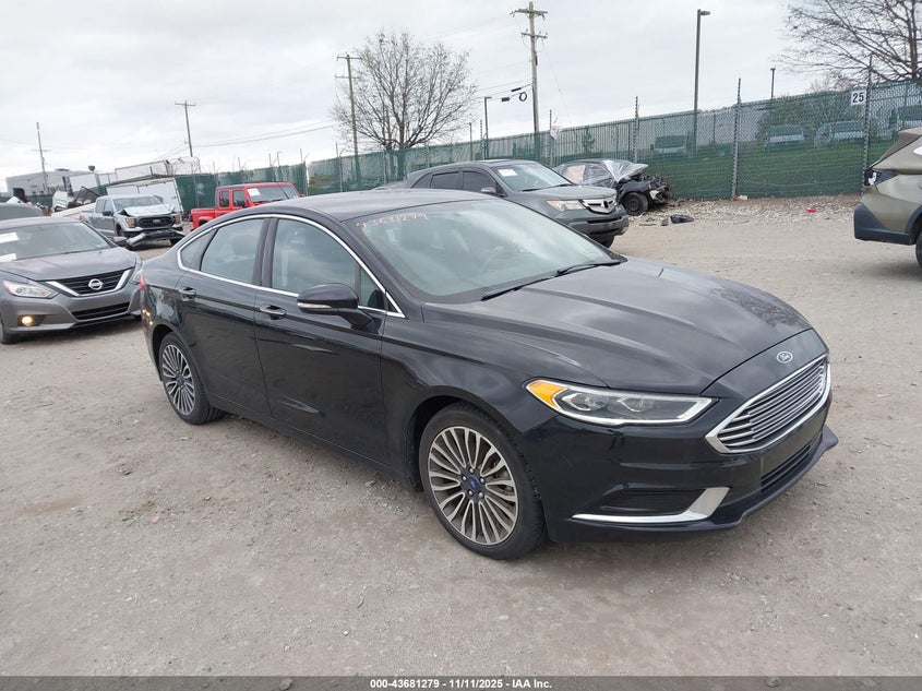 3FA6P0HD3JR222701 2018 Ford Fusion Se auction photo 1