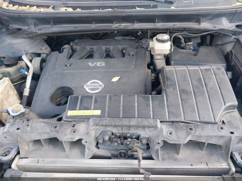 2009 Nissan Murano Sl VIN: JN8AZ18U19W003950 Lot: 43681286