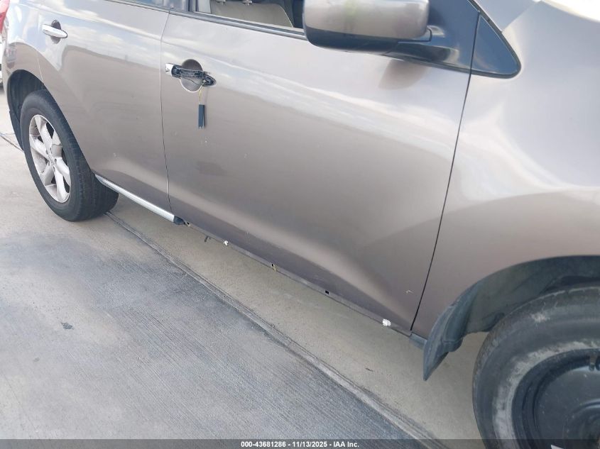 2009 Nissan Murano Sl VIN: JN8AZ18U19W003950 Lot: 43681286