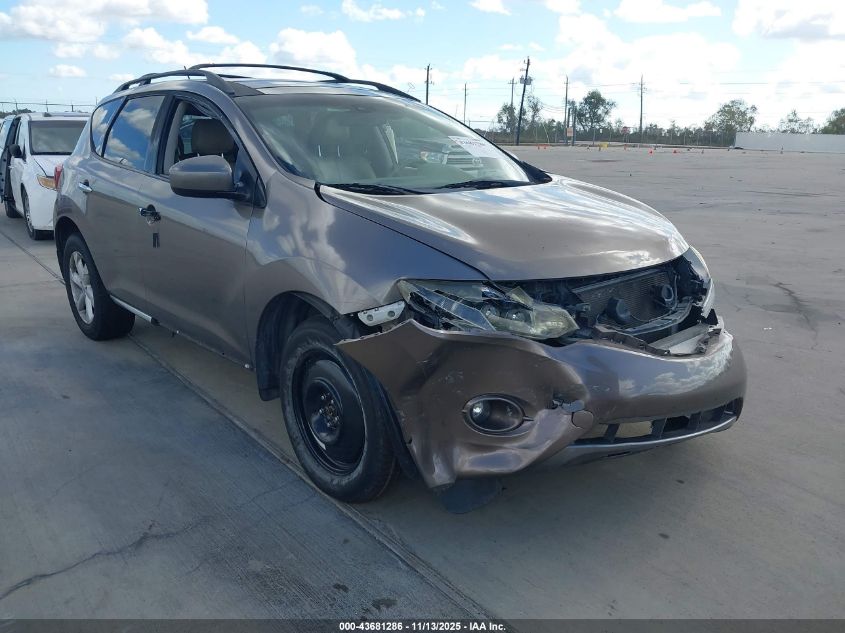 2009 Nissan Murano Sl VIN: JN8AZ18U19W003950 Lot: 43681286