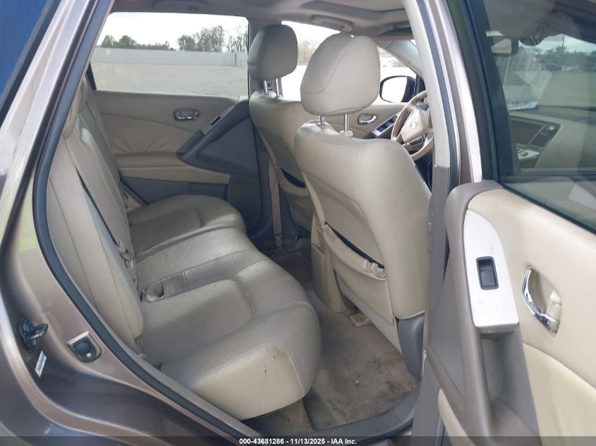 2009 Nissan Murano Sl VIN: JN8AZ18U19W003950 Lot: 43681286