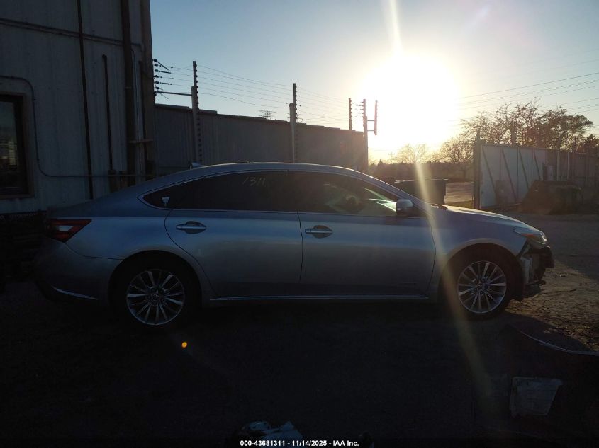 2016 Toyota Avalon Hybrid Limited VIN: 4T1BD1EB8GU053296 Lot: 43681311