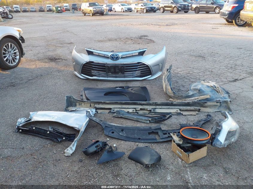 2016 Toyota Avalon Hybrid Limited VIN: 4T1BD1EB8GU053296 Lot: 43681311