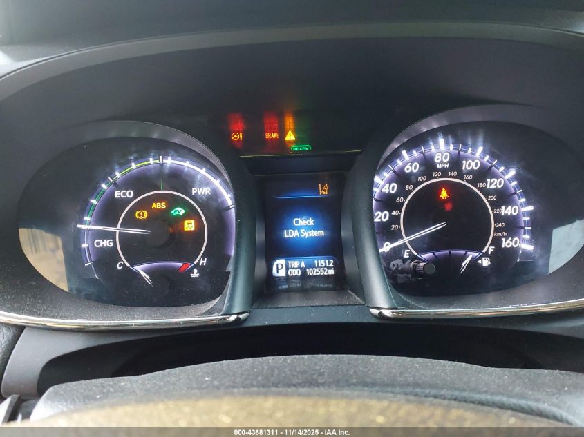 2016 Toyota Avalon Hybrid Limited VIN: 4T1BD1EB8GU053296 Lot: 43681311