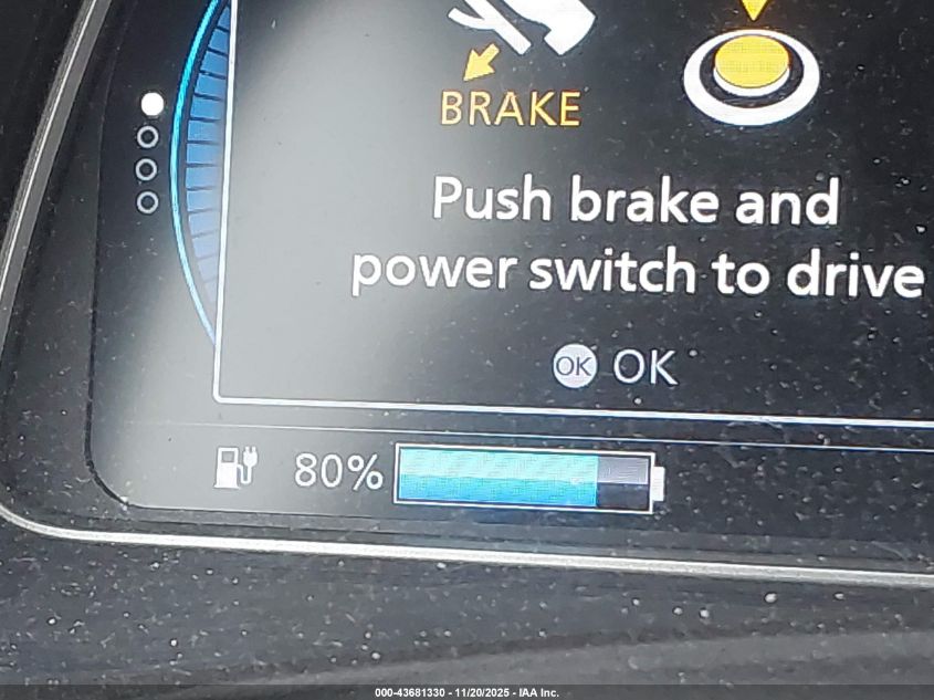 2019 Nissan Leaf Sv Plus VIN: 1N4BZ1CP6KC317950 Lot: 43681330