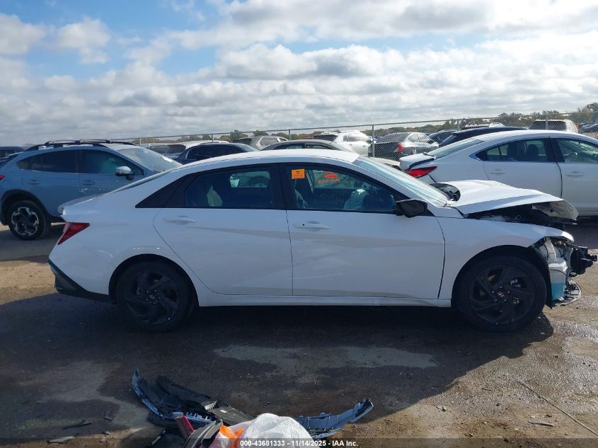 2026 Hyundai Elantra Sel Sport VIN: KMHLM4DG0TU099198 Lot: 43681333