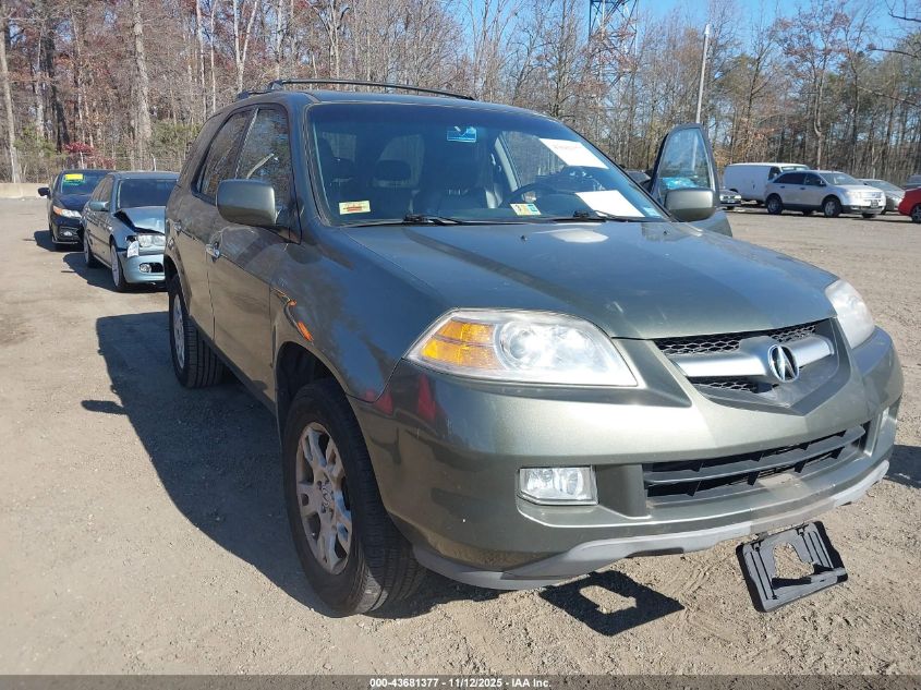 2006 Acura Mdx VIN: 2HNYD18666H533684 Lot: 43681377