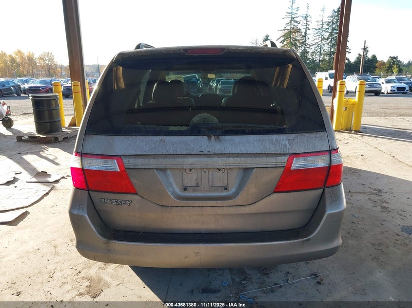 2006 Honda Odyssey Ex-L VIN: 5FNRL38696B421587 Lot: 43681380