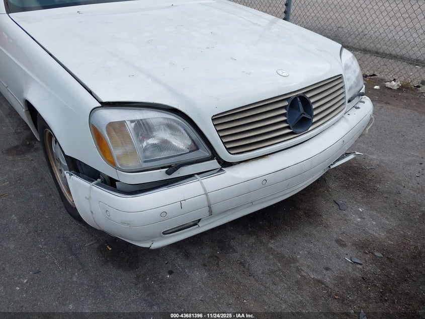 1997 Mercedes-Benz S 600 VIN: WDBGA76G1VA342713 Lot: 43681396