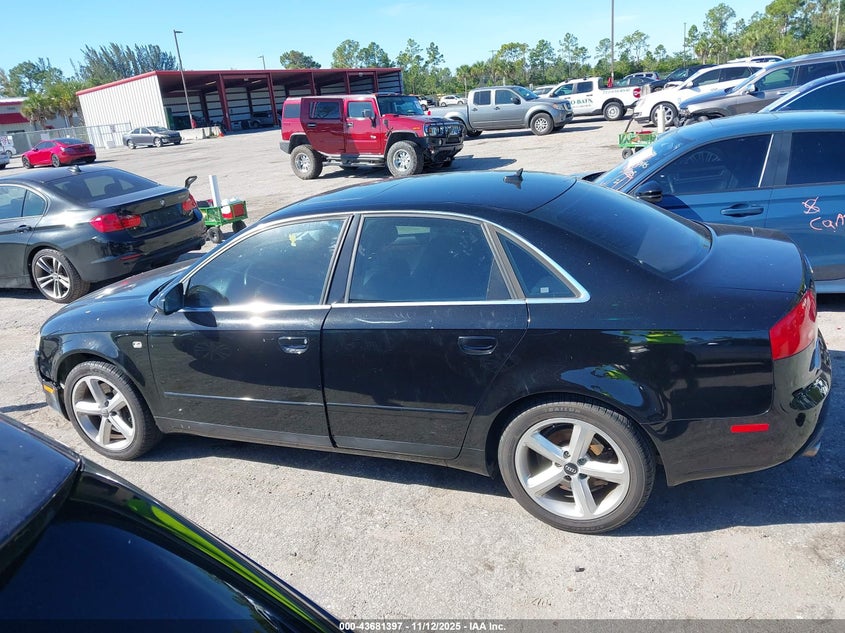 2007 Audi A4 3.2 VIN: WAUAH78E07A256761 Lot: 43681397