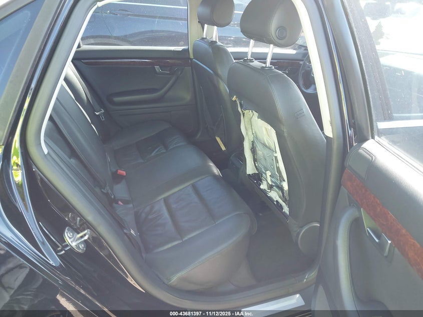 2007 Audi A4 3.2 VIN: WAUAH78E07A256761 Lot: 43681397