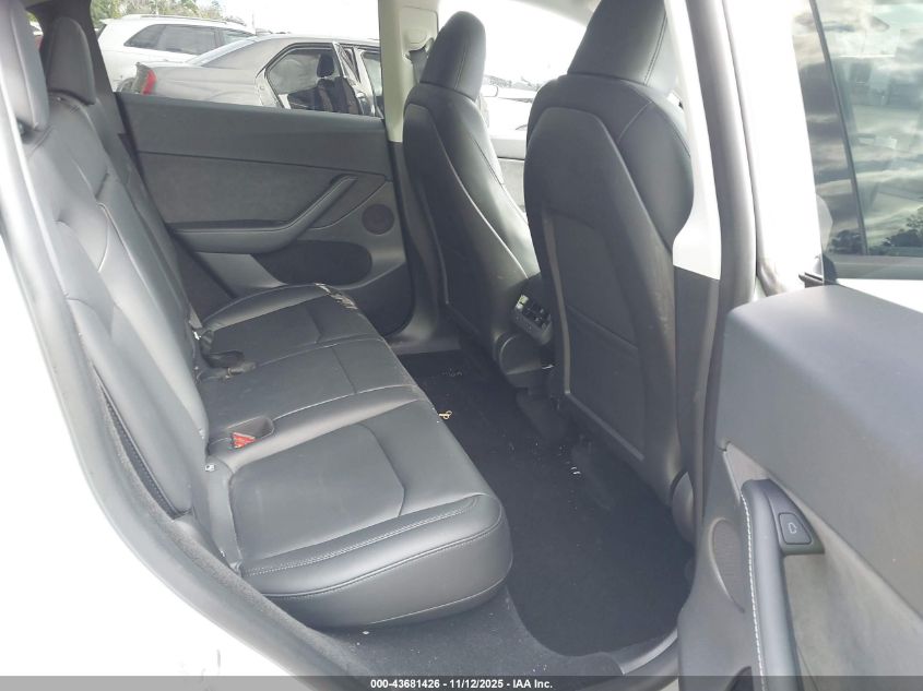 2023 Tesla Model Y Awd/Long Range Dual Motor All-Wheel Drive VIN: 7SAYGDEE2PA029764 Lot: 43681426