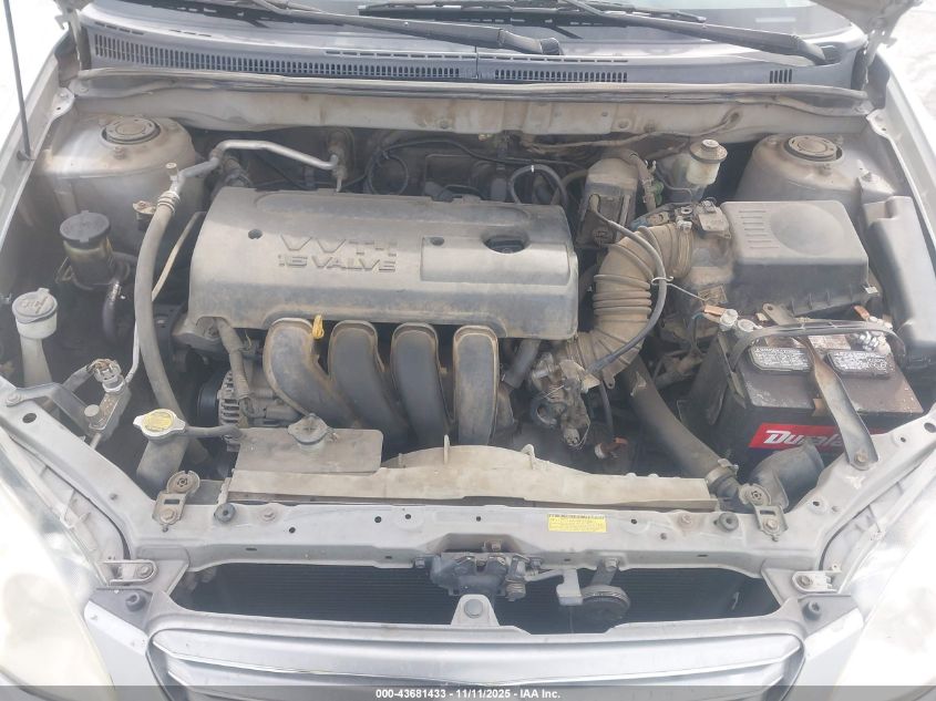 2003 Toyota Corolla Le VIN: JTDBR32E730036894 Lot: 43681433