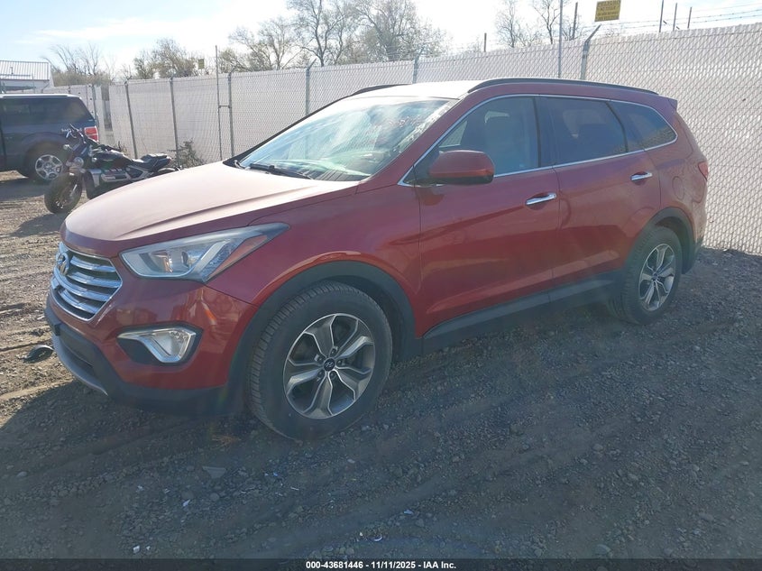 2015 HYUNDAI SANTA FE GLS KM8SMDHF8FU090475