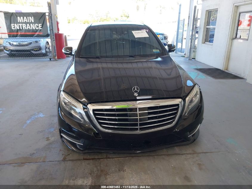 2015 Mercedes-Benz S 550 VIN: WDDUG8CB1FA166237 Lot: 43681452
