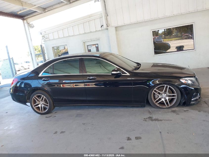 2015 Mercedes-Benz S 550 VIN: WDDUG8CB1FA166237 Lot: 43681452
