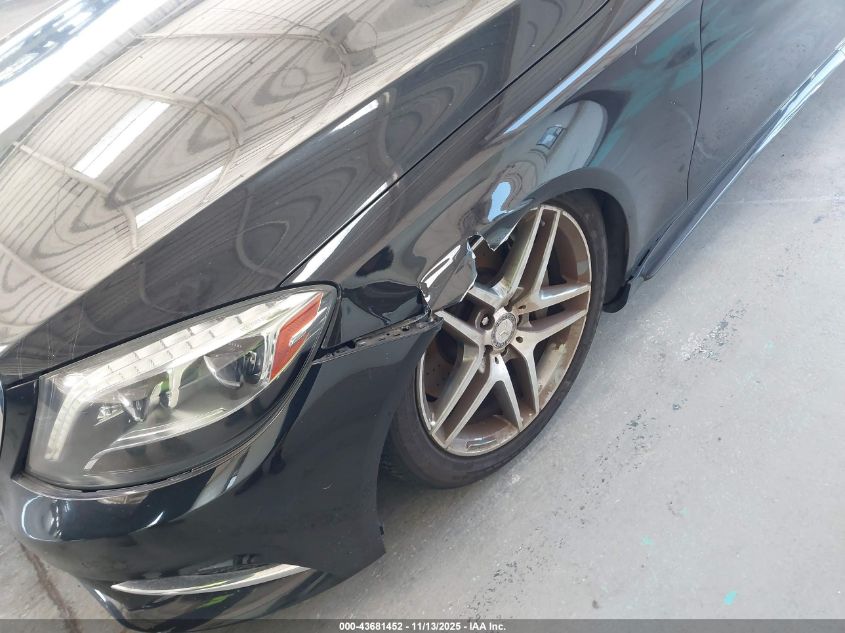 2015 Mercedes-Benz S 550 VIN: WDDUG8CB1FA166237 Lot: 43681452
