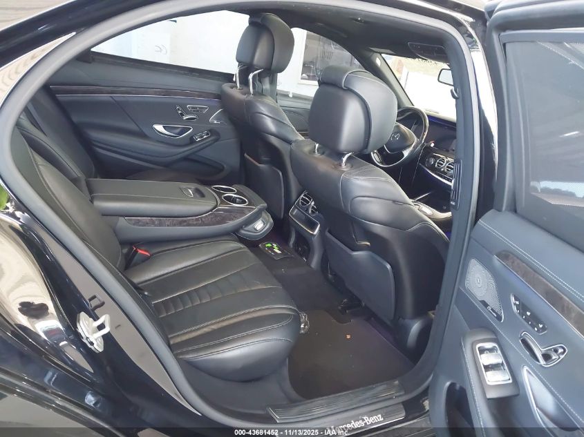 2015 Mercedes-Benz S 550 VIN: WDDUG8CB1FA166237 Lot: 43681452